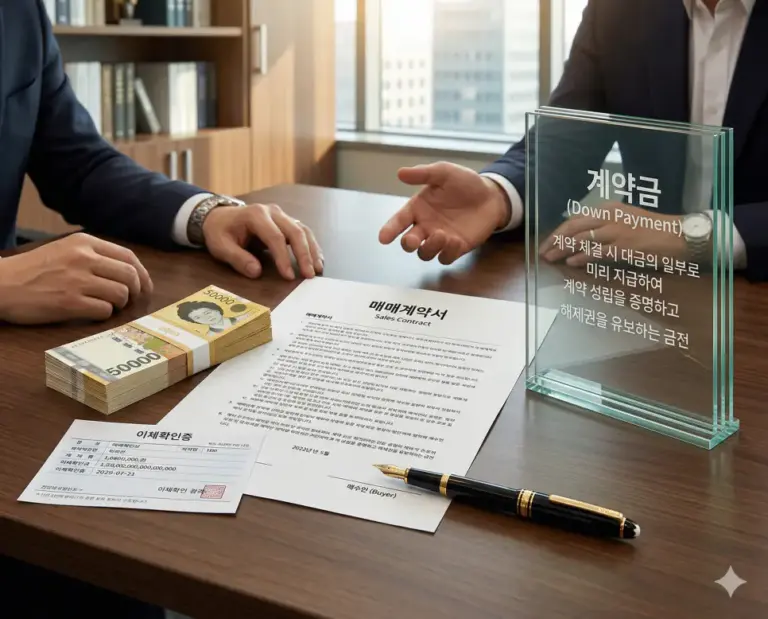 down payment contract earnest money