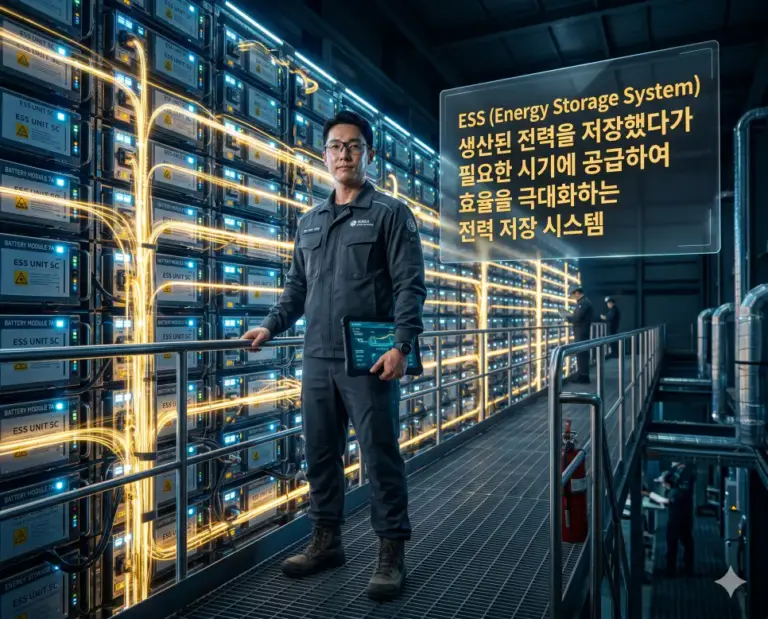 ess energy storage system korean engineer