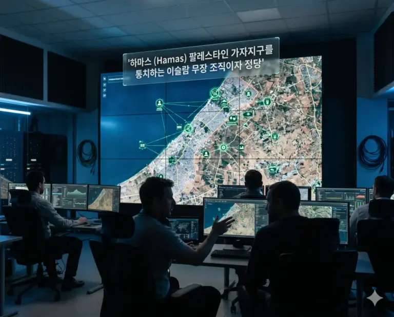 hamas gaza strip intelligence satellite map