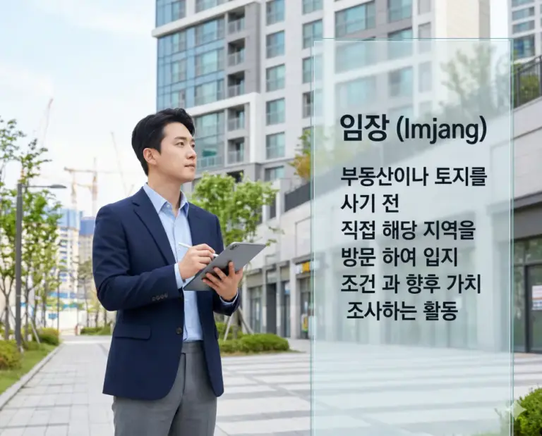 imjang real estate expert korean man