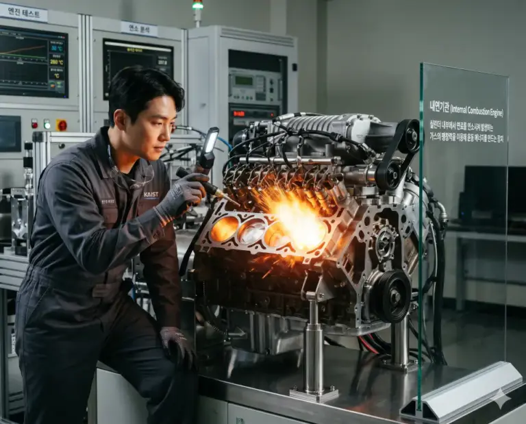 internal combustion engine mechanical energy korean expert