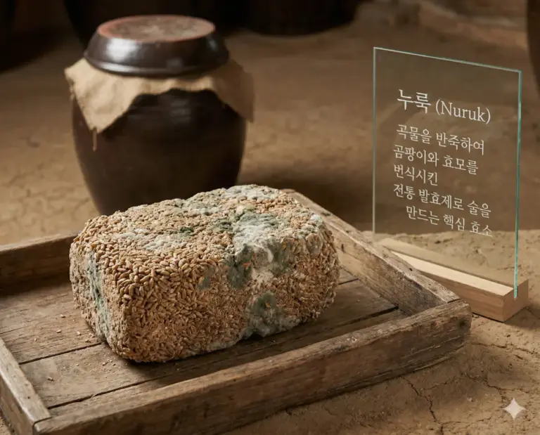 korean traditional nuruk fermentation