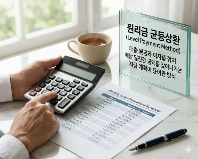 level payment method monthly loan