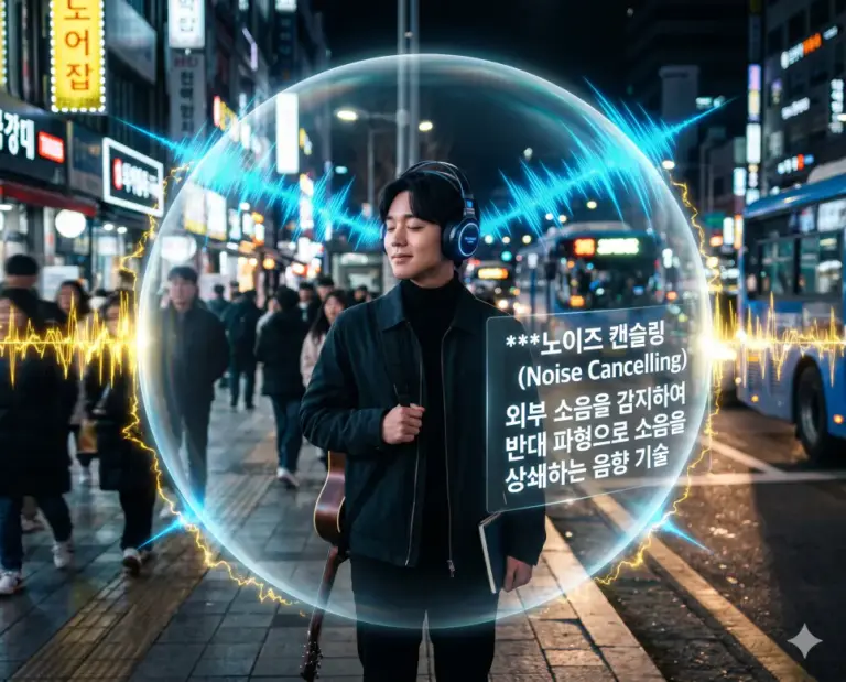 noise cancelling audio tech korean musician