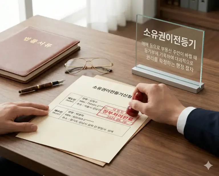 ownership transfer registration deed