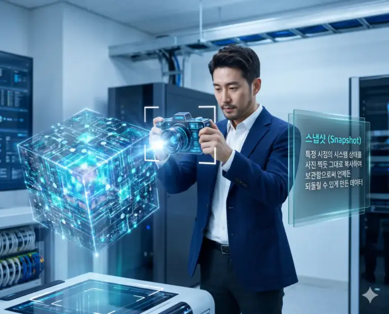 snapshot data backup korean architect