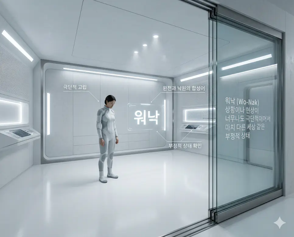 오나전 뜻, 워낙 뜻, 웃프다 뜻: 강조의 극치와 극단적 고립 및 감정의 교차 정리 2 워낙 뜻을 통해 어떤 상황이나 현상이 너무나도 극단적이어서 다른 세상 같은 부정적 상태를 일컫는 환경 확인 방침 실사 이미지