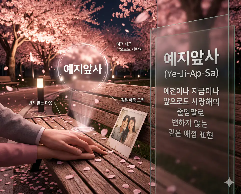 헬조선 뜻, 영고 뜻, 예지앞사 뜻: 사회적 불평등과 끝없는 고난 및 변치 않는 마음 정리 3 예지앞사 뜻을 통해 예전이나 지금이나 앞으로도 사랑한다는 변치 않는 깊은 애정을 고백하는 정서 표현 지표 시각화 실사 이미지
