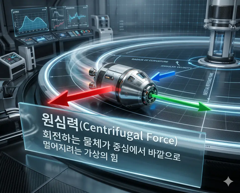 진폭 뜻, 원심력 뜻, 나비효과 뜻: 파동의 에너지와 회전 관성 및 복잡계 이론 정리 2 원심력 뜻을 시각화하기 위해 회전하는 물체가 관성에 의해 궤도 밖으로 튕겨 나가려는 가상의 힘의 방향을 담은 이미지