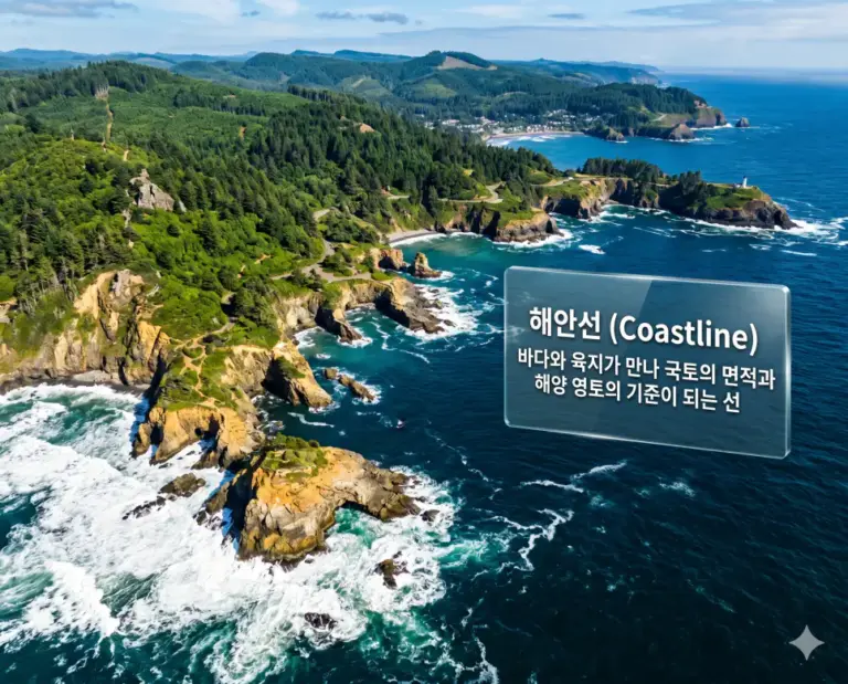 complex coastline geographical boundary
