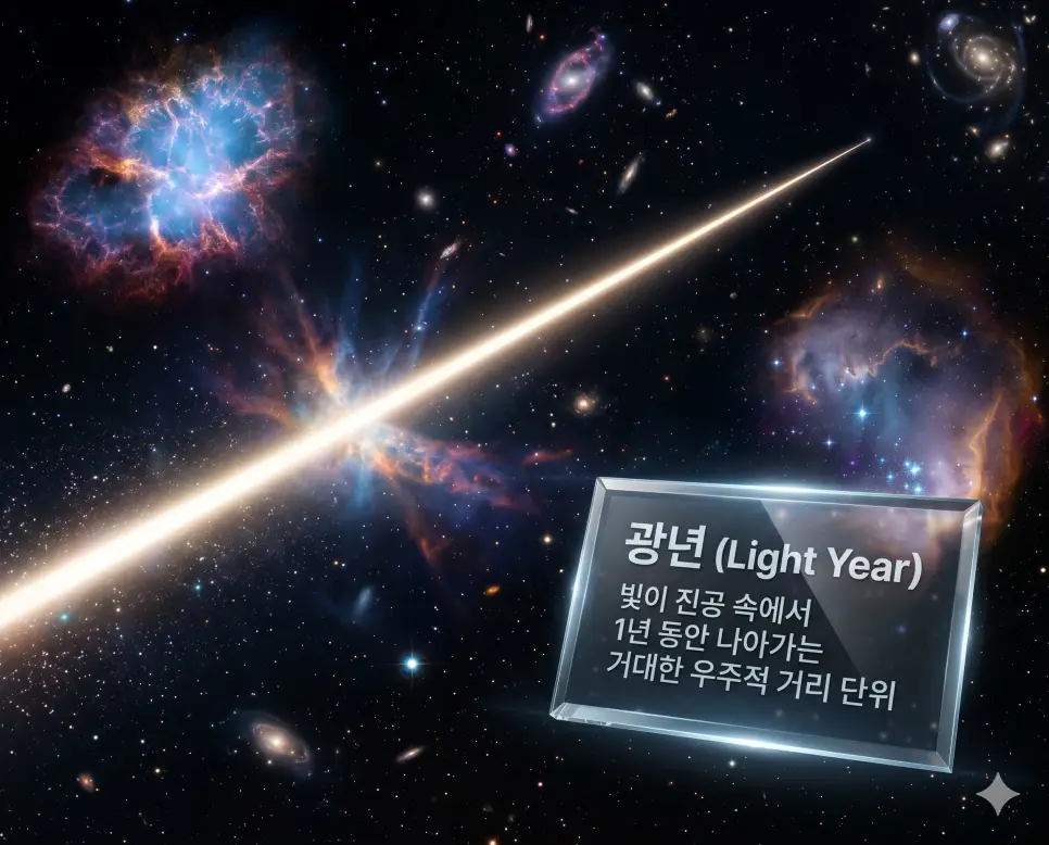 광년 뜻, 가시광선 뜻, 적외선 뜻: 우주 측정 단위와 빛의 스펙트럼 완벽 분석 - Plus27