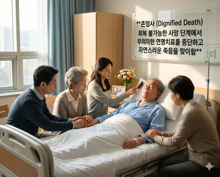 dignified death korean patient stopping medical treatment 8k