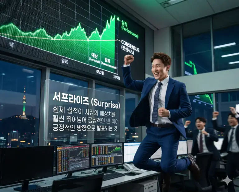 earning surprise stock market rally 8k