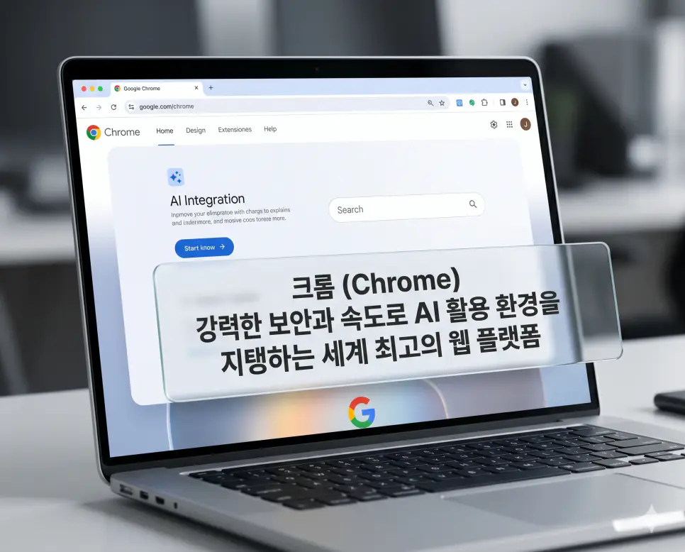 미토스 뜻, 앤트로픽 뜻, 크롬 뜻: AI 서사와 차세대 언어 모델 및 웹 플랫폼 분석 3 크롬 뜻을 정의하기 위해 현대인의 디지털 작업 플랫폼인 구글 크롬 브라우저의 빠른 속도와 강력한 보안성을 상징하는 고화질 이미지