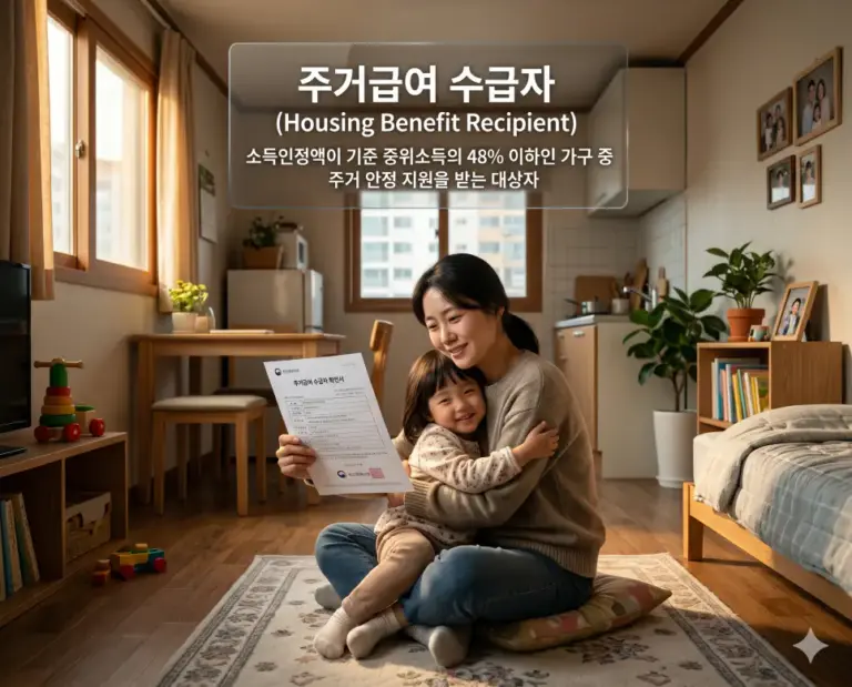 housing benefit recipient korean mother apartment stability 8k