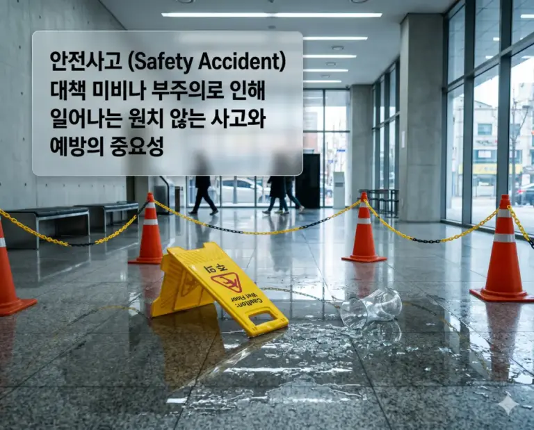 korean facility safety accident caution sign 8k