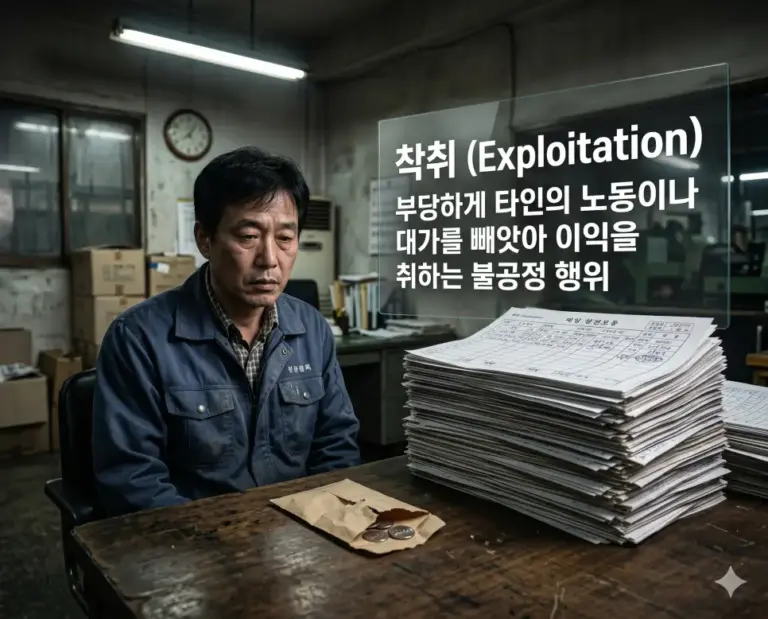 korean factory labor exploitation wage envelope 8k