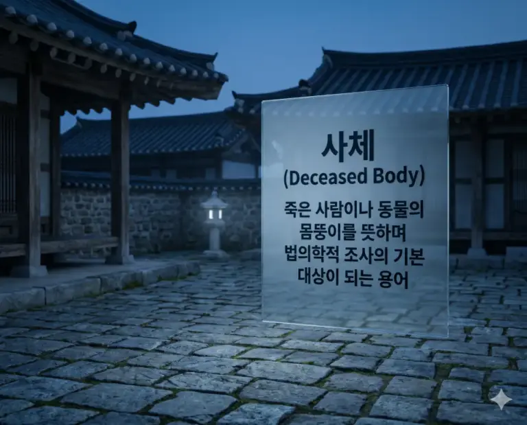 korean forensic sache concept courtyard 8k