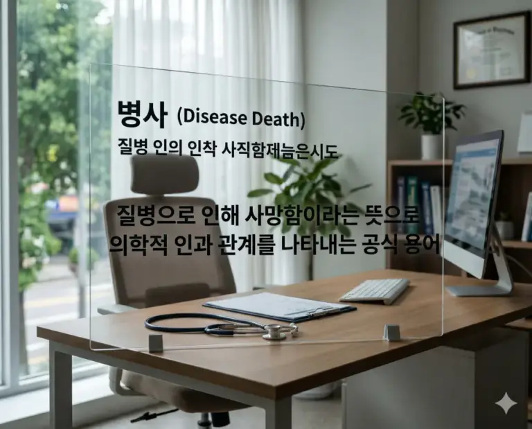 korean medical room disease death concept 8k