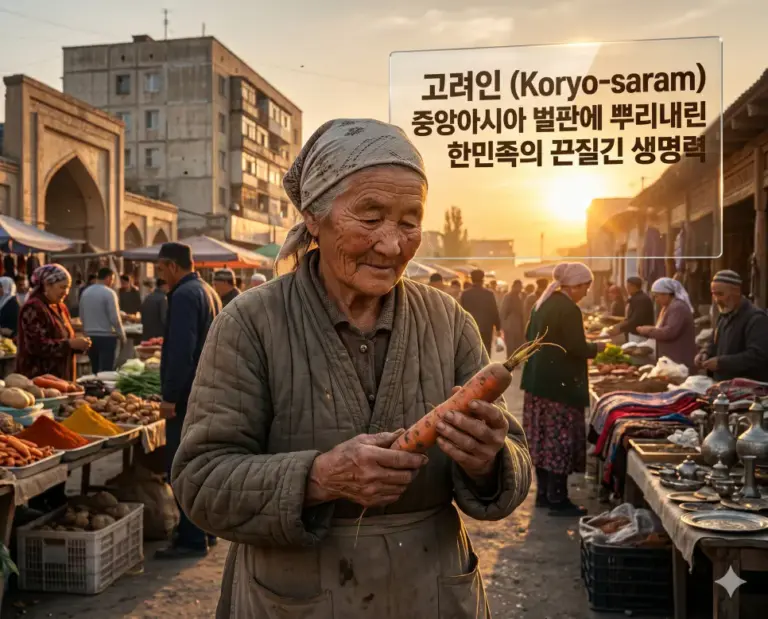koryo saram elderly woman resilience carrot