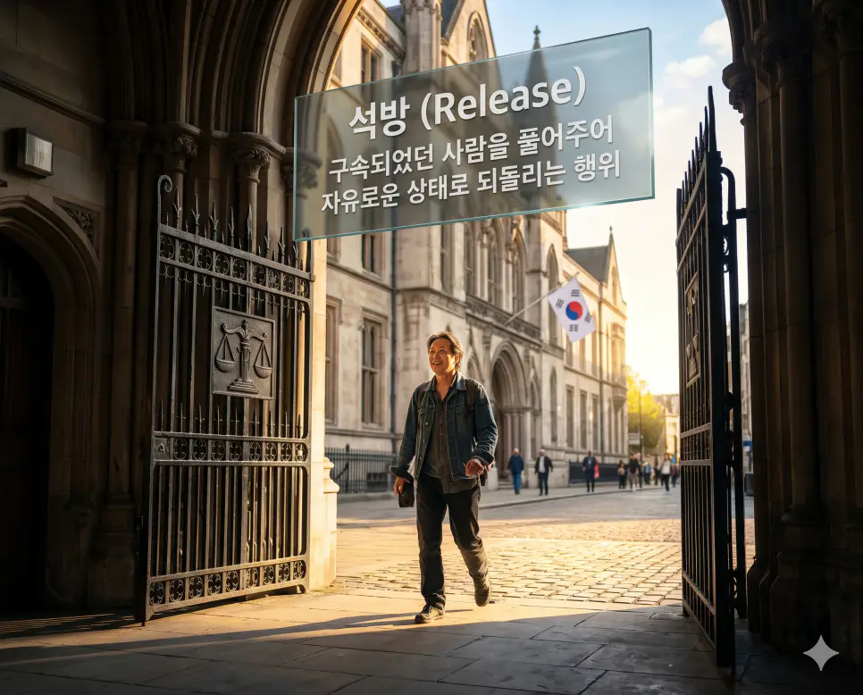 석방 뜻을 시각화하기 위해 자유를 되찾고 밝은 햇살 아래로 걸어 나오는 해방의 순간을 담은 고화질 사진
