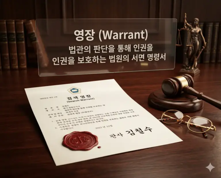 legal search warrant official document