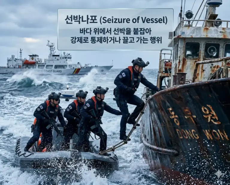 maritime vessel seizure tactical operation