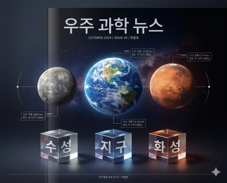 수성 뜻, 지구 뜻, 화성 뜻: 태양계 내행성의 특징과 인류의 탐사 가이드 - Plus27