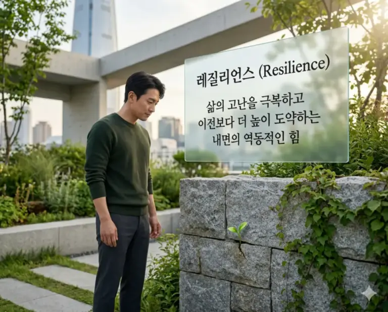 resilience korean man overcoming adversity