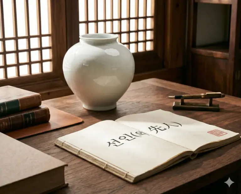 seonin virtuous ancestor scholar room real photography 8k