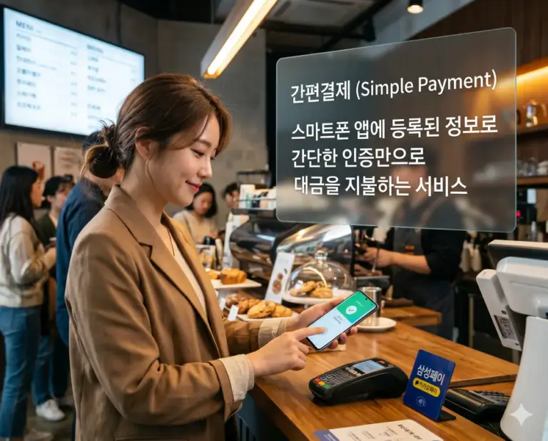 simple payment korean cafe transaction 8k