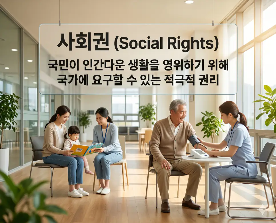 크라우드펀딩 뜻, 사회권 뜻, 참정권 뜻: 혁신과 기본권의 민주적 가치 2 사회권 뜻을 시각화하기 위해 국민이 인간다운 생활을 영위하도록 국가의 배려와 지원을 요구할 수 있는 핵심적인 헌법적 기본권을 담은 이미지