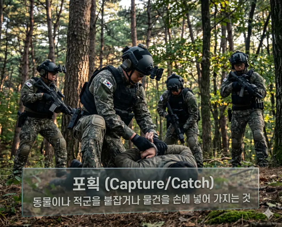 나포 뜻, 포획 뜻, 인질 뜻: 해상 선박 강제 통제와 포획 활동 및 협상 목적의 인명 억류 확인 2 포획 뜻을 시각화하기 위해 전문 전술팀이 목표물을 안전하게 포획하기 위해 정교하게 움직이는 긴박한 현장을 포착한 8k 실사 사진