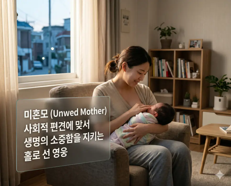 고려인 뜻, 미혼모 뜻, 한부모 가정 뜻: 우리 사회의 소외된 이웃을 포용하다 2 미혼모 뜻을 시각화하기 위해 사회적 어려움 속에서도 생명의 소중함을 지키며 홀로 아이를 양육하는 숭고한 모성애를 담은 이미지
