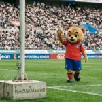 official stadium mascot character fans