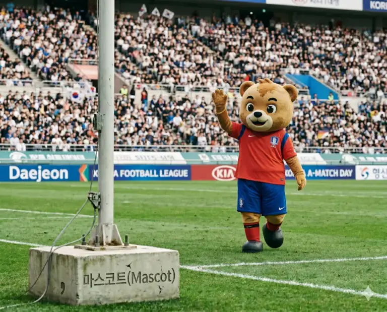 official stadium mascot character fans