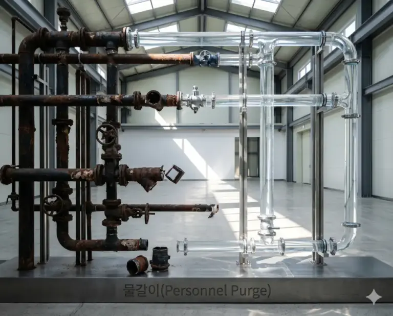 personnel purge pipeline meaning