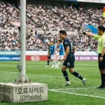 stadium offside ruling assistant referee